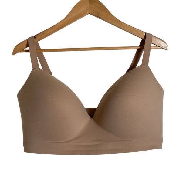 Soma Women's Enbliss Wireless Bra Soft Comfort Smooth Padded Size 40DD Beige - Picture 2 of 8
